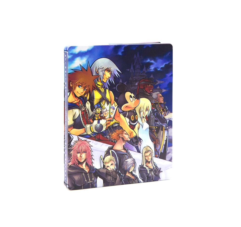 Kingdom hearts 1.5 2.5 high quality steel book games included